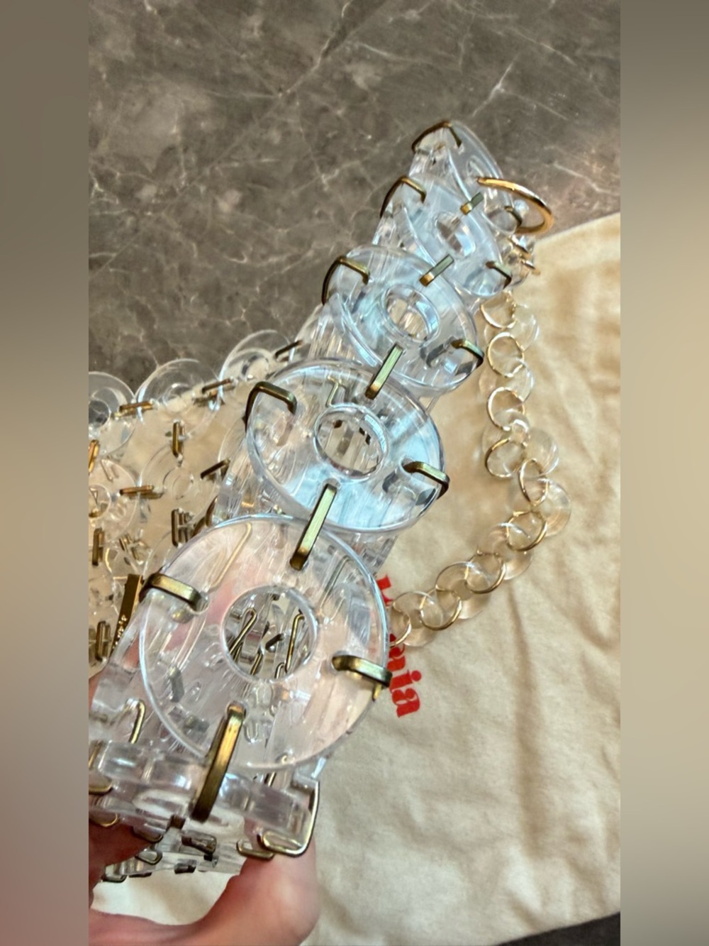 Cult Gaia Jasmine Acrylic Shoulder Bag - Picture 9 of 15